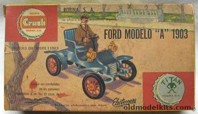 Orange Crush-Revell 1/32 1903 Ford Model A plastic model kit